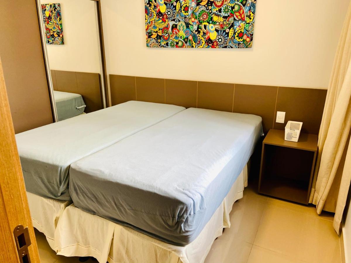 Flat 303 - Condominio Park Veredas - Acesso Ao Rio - Completo Com Ar No Quarto E Na Sala Rio Quente Exterior foto