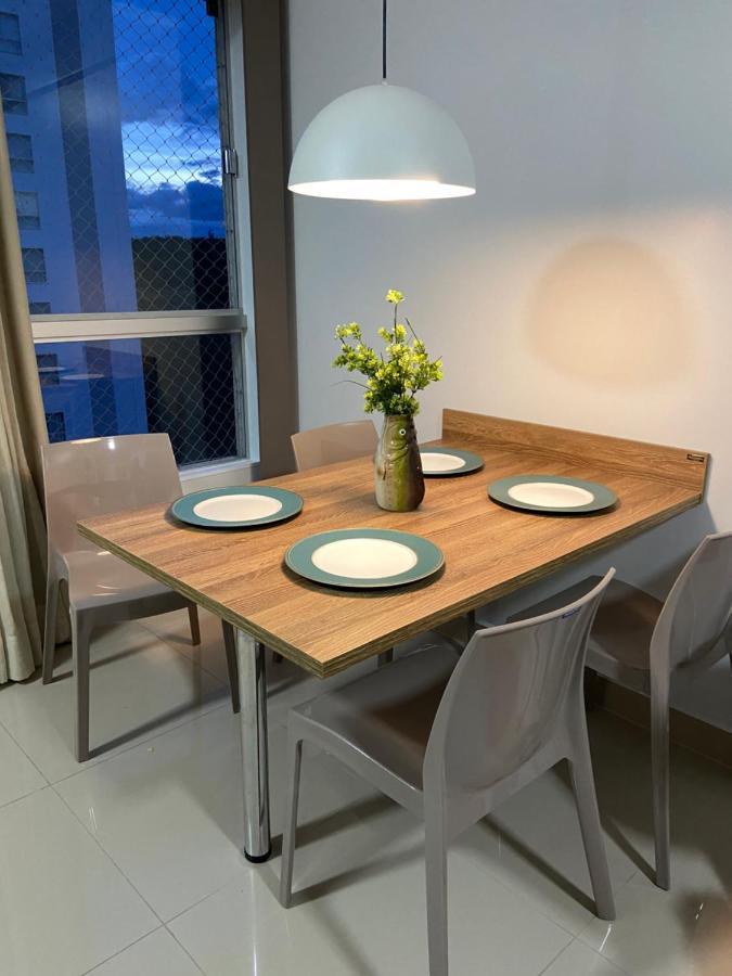 Flat 303 - Condominio Park Veredas - Acesso Ao Rio - Completo Com Ar No Quarto E Na Sala Rio Quente Exterior foto