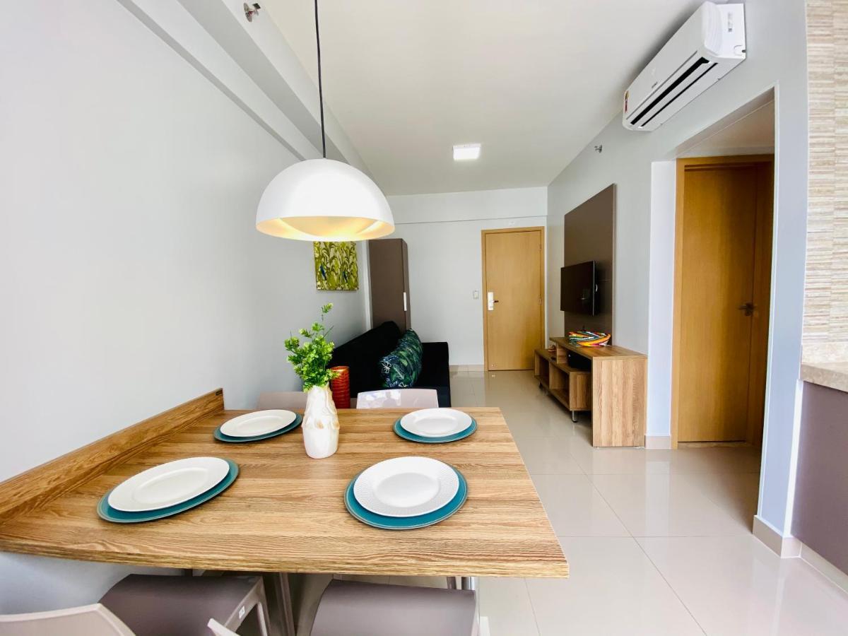 Flat 303 - Condominio Park Veredas - Acesso Ao Rio - Completo Com Ar No Quarto E Na Sala Rio Quente Exterior foto